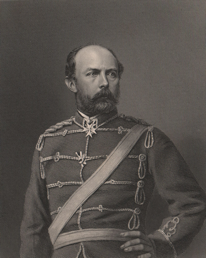 FRANCO-PRUSSIAN WAR. Prince Friedrich Carl Nicolaus of Prussia. Prussia 1875